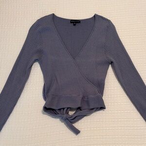 Kendall & Kylie Tie-Back Sweater
